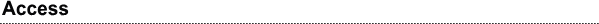 Access